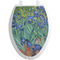 Irises (Van Gogh) Toilet Seat Decal - Elongated
