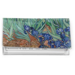 Irises (Van Gogh) Vinyl Checkbook Cover