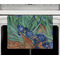 Irises (Van Gogh) Waffle Weave Towel - Full Color Print - Lifestyle2 Image