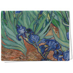 Irises (Van Gogh) Kitchen Towel - Waffle Weave