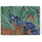 Irises (Van Gogh) Kitchen Towel - Waffle Weave - Full Color Print