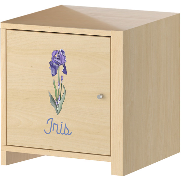 Irises (Van Gogh) Wall Graphic on Wooden Cabinet