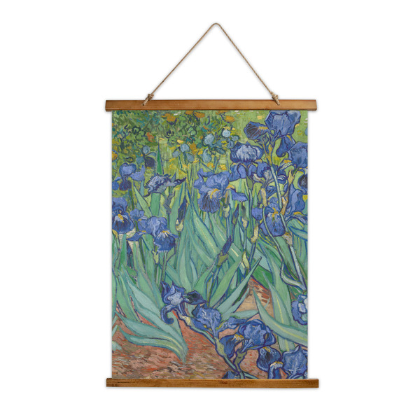 Custom Irises (Van Gogh) Wall Hanging Tapestry - Tall