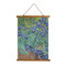 Irises (Van Gogh) Wall Hanging Tapestry - Portrait - MAIN