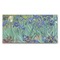 Irises (Van Gogh) Wall Mounted Coat Rack