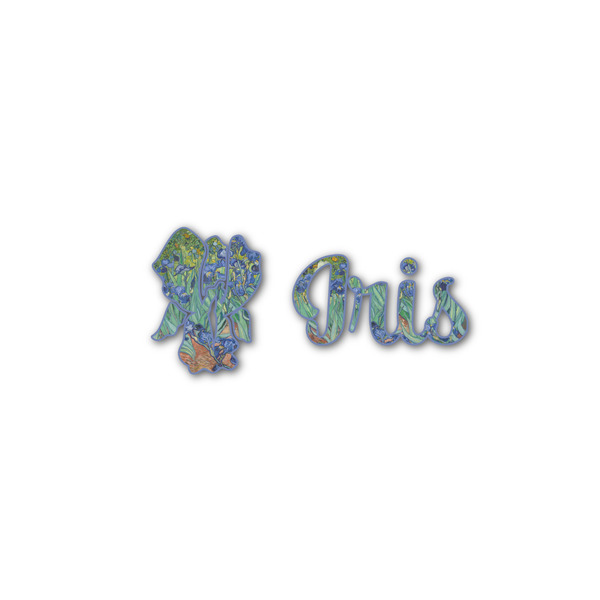 Custom Irises (Van Gogh) Name/Text Decal - Medium