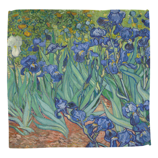 Irises (Van Gogh) Washcloth - Front - No Soap