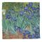 Irises (Van Gogh) Washcloth - Front - No Soap