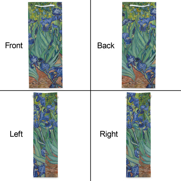 Irises (Van Gogh) Wine Gift Bag - Gloss - Approval