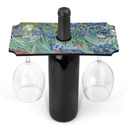 Irises (Van Gogh) Wine Bottle & Glass Holder