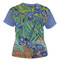 Irises (Van Gogh) Women's T-shirt Back