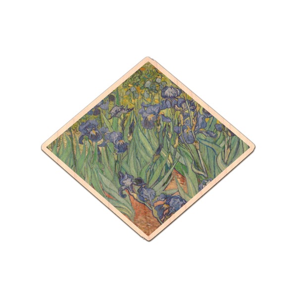 Custom Irises (Van Gogh) Genuine Maple or Cherry Wood Sticker