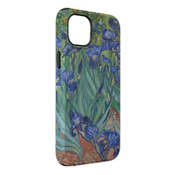 Irises (Van Gogh) iPhone Case - Rubber Lined - iPhone 14 Plus