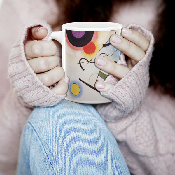 Kandinsky Composition 8 11oz Coffee Mug - LIFESTYLE