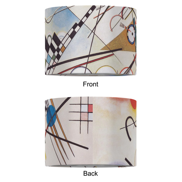 Kandinsky Composition 8 12" Drum Lampshade - APPROVAL (Fabric)
