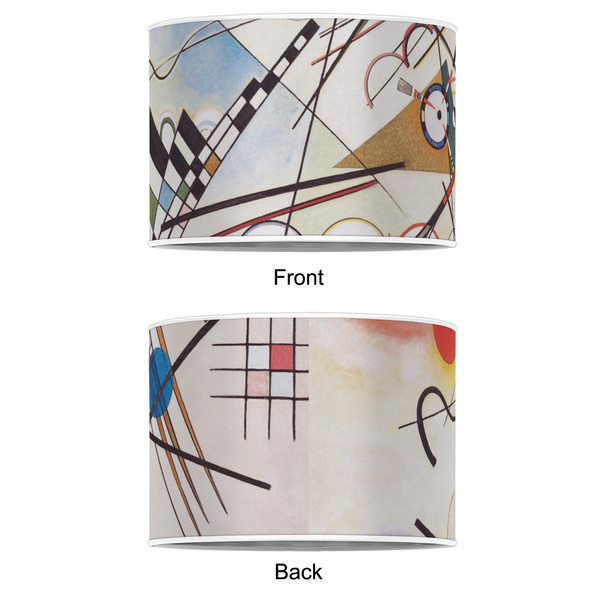 Kandinsky Composition 8 12" Drum Lampshade - APPROVAL (Poly Film)