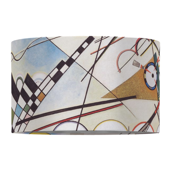 Kandinsky Composition 8 12" Drum Lampshade - FRONT (Fabric)
