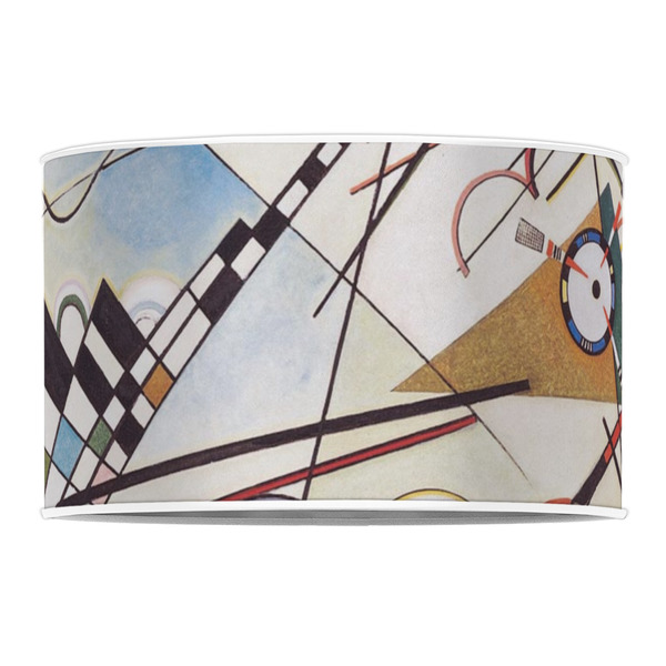 Kandinsky Composition 8 12" Drum Lampshade - FRONT (Poly Film)