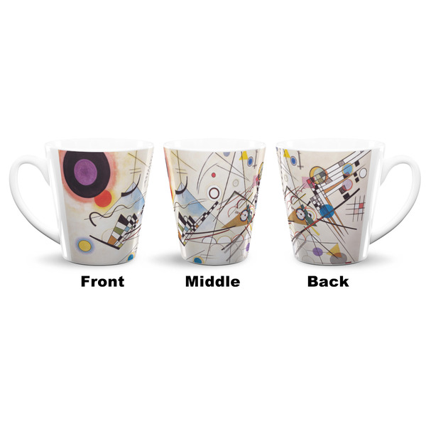 Kandinsky Composition 8 12 Oz Latte Mug - Approval