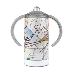 Kandinsky Composition 8 12 oz Stainless Steel Sippy Cup