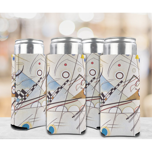 Kandinsky Composition 8 12oz Tall Can Sleeve - Set of 4 - LIFESTYLE