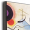 Kandinsky Composition 8 12x12 Wood Print - Closeup