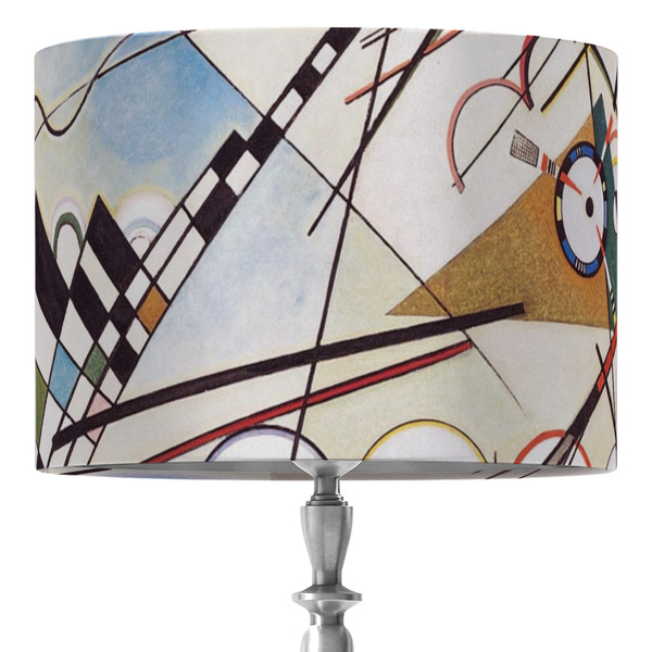 Custom Kandinsky Composition 8 16" Drum Lamp Shade - Fabric