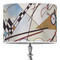 Kandinsky Composition 8 16" Drum Lampshade - ON STAND (Poly Film)