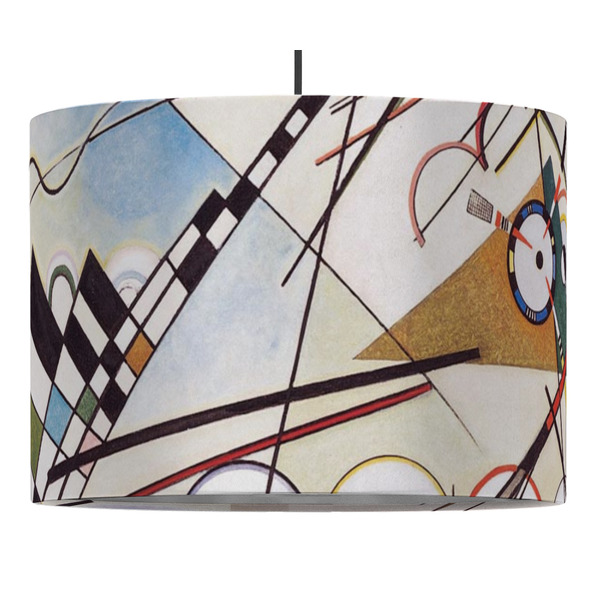Kandinsky Composition 8 16" Drum Lampshade - PENDANT (Fabric)