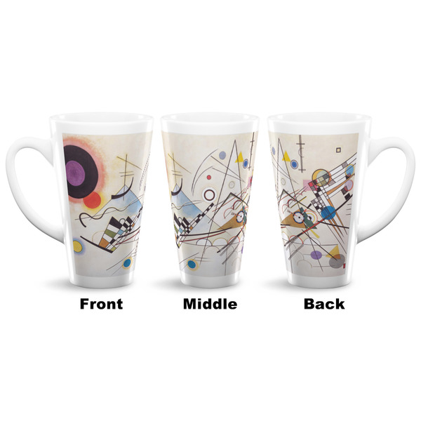Kandinsky Composition 8 16 Oz Latte Mug - Approval