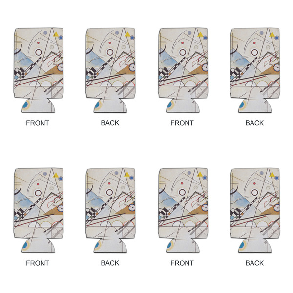 Kandinsky Composition 8 16oz Can Sleeve - Set of 4 - APPROVAL