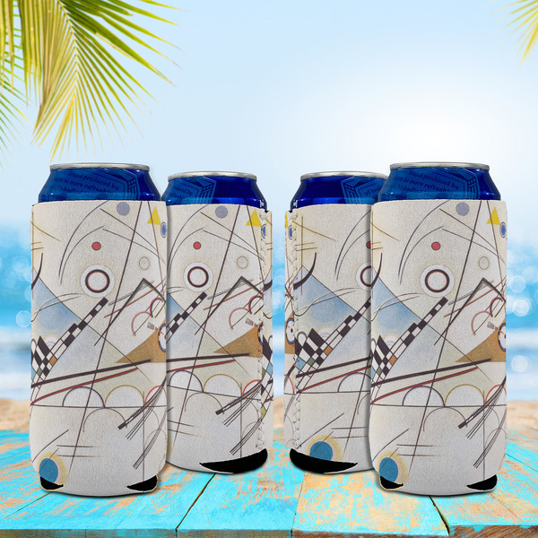 Kandinsky Composition 8 16oz Can Sleeve - Set of 4 - LIFESTYLE