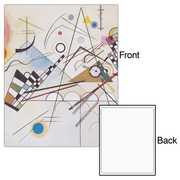Kandinsky Composition 8 16x20 - Matte Poster - Front & Back