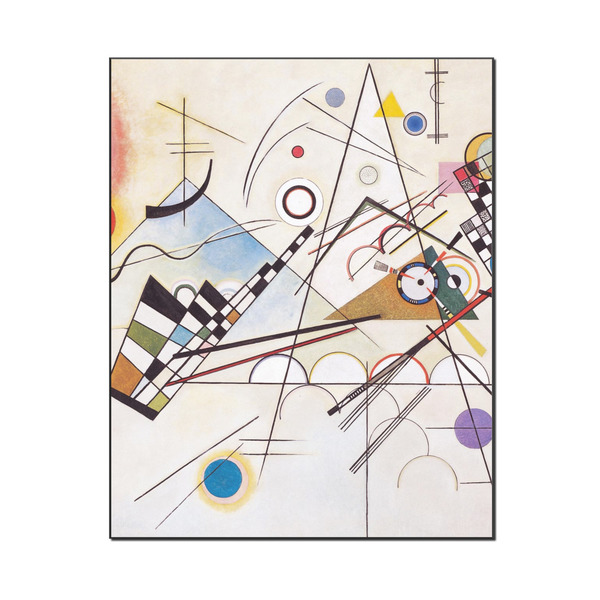 Custom Kandinsky Composition 8 Wood Print - 16x20