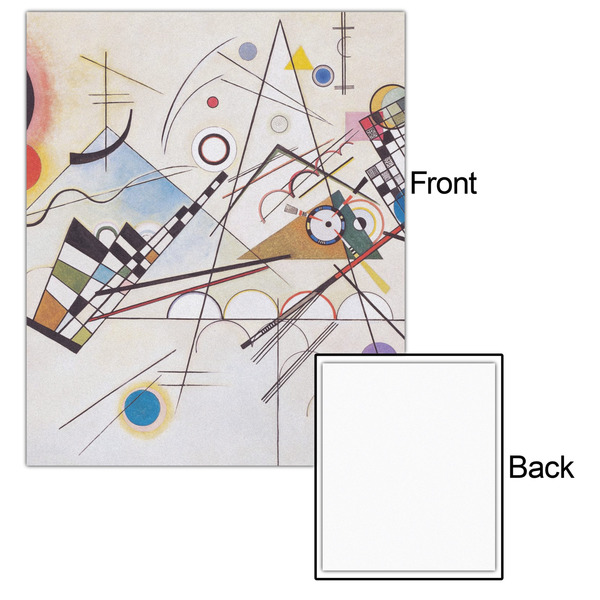 Kandinsky Composition 8 20x24 - Matte Poster - Front & Back