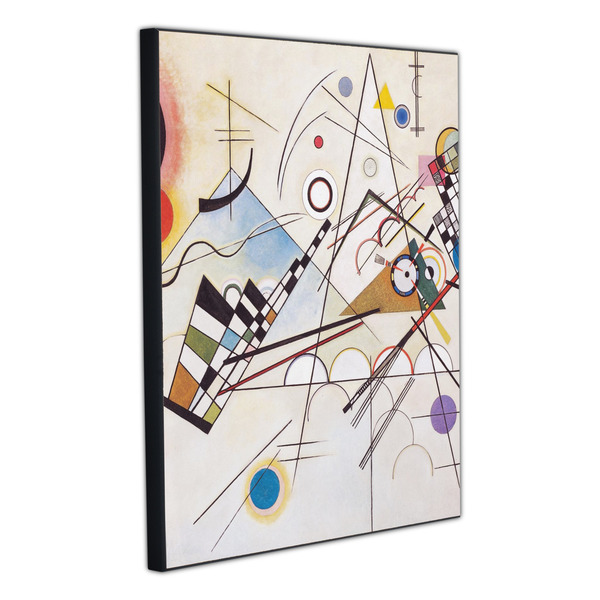 Kandinsky Composition 8 20x24 Wood Print - Angle View