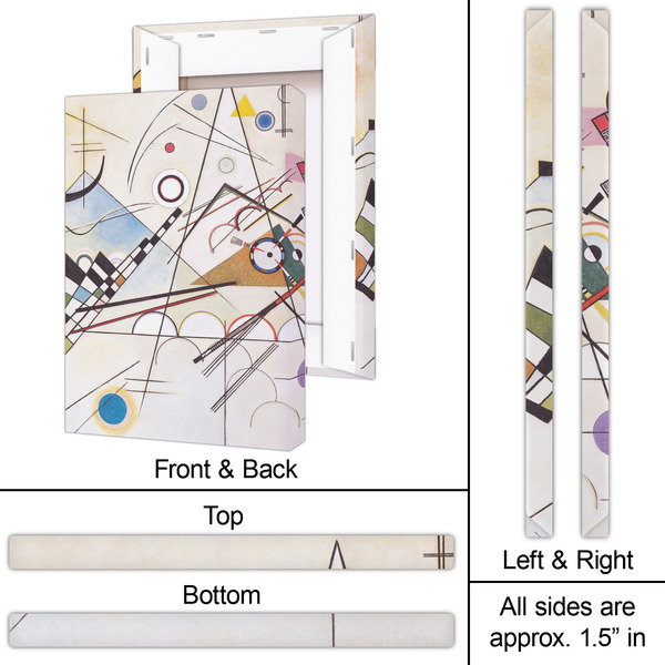 Kandinsky Composition 8 20x30 - Canvas Print - Approval