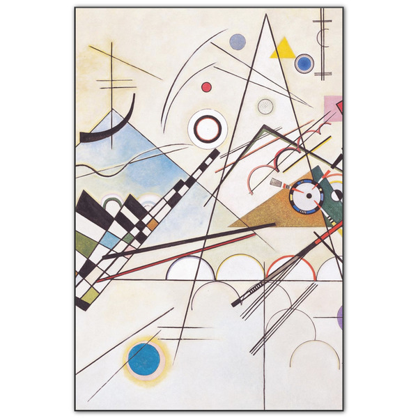 Custom Kandinsky Composition 8 Wood Print - 20x30