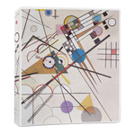 Kandinsky Composition 8 3-Ring Binder - 1 inch