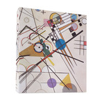 Kandinsky Composition 8 3 Ring Binder - Full Wrap - 1"