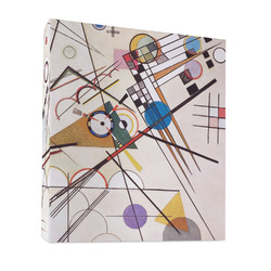 Kandinsky Composition 8 3 Ring Binder - Full Wrap - 1"