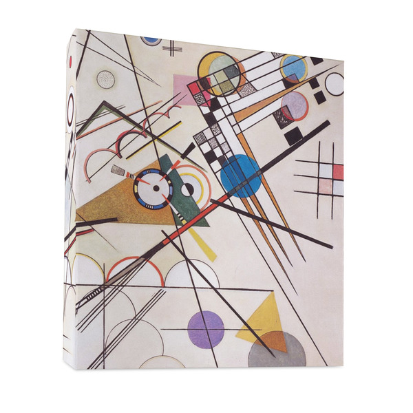 Custom Kandinsky Composition 8 3 Ring Binder - Full Wrap - 1"