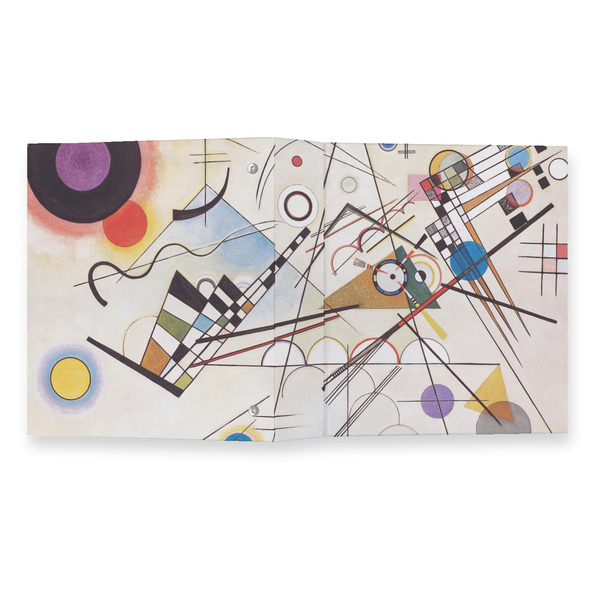 Kandinsky Composition 8 3 Ring Binders - Full Wrap - 1" - OPEN OUTSIDE