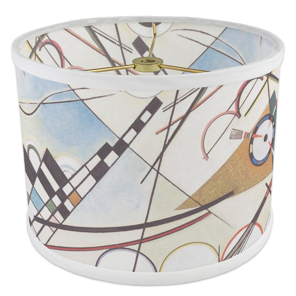 Kandinsky Composition 8 8" Drum Lampshade - ANGLE Poly-Film