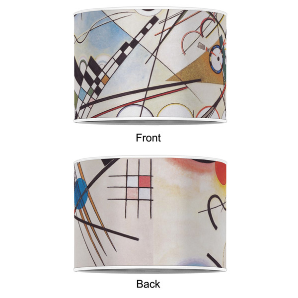 Kandinsky Composition 8 8" Drum Lampshade - APPROVAL (Poly Film)