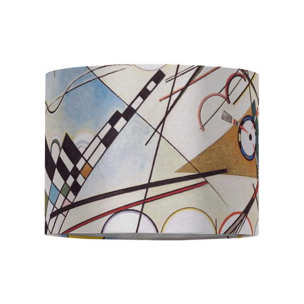 Kandinsky Composition 8 8" Drum Lampshade - FRONT (Fabric)