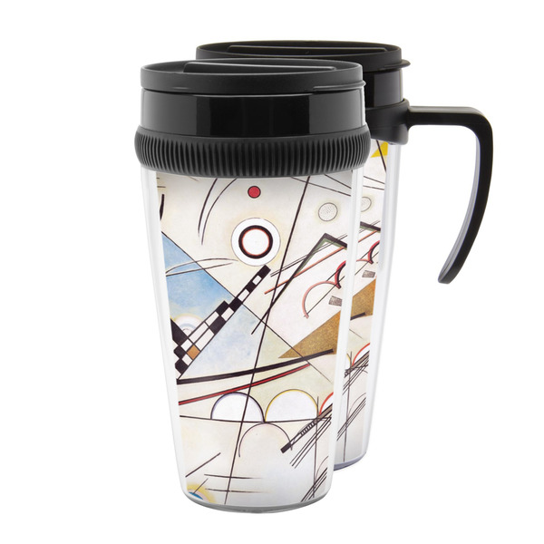 Custom Kandinsky Composition 8 Acrylic Travel Mug