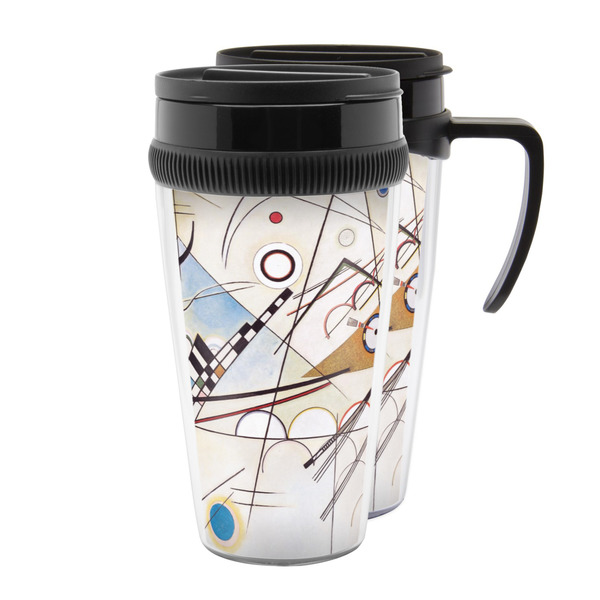 Custom Kandinsky Composition 8 Acrylic Travel Mug