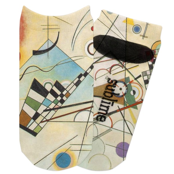 Custom Kandinsky Composition 8 Adult Ankle Socks