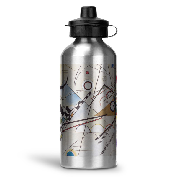 Custom Kandinsky Composition 8 Water Bottle - Aluminum - 20 oz